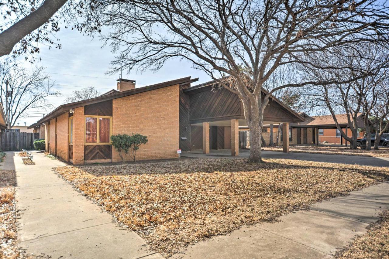 Lubbock Townhome With Grill Near Ttu And Downtown! Esterno foto