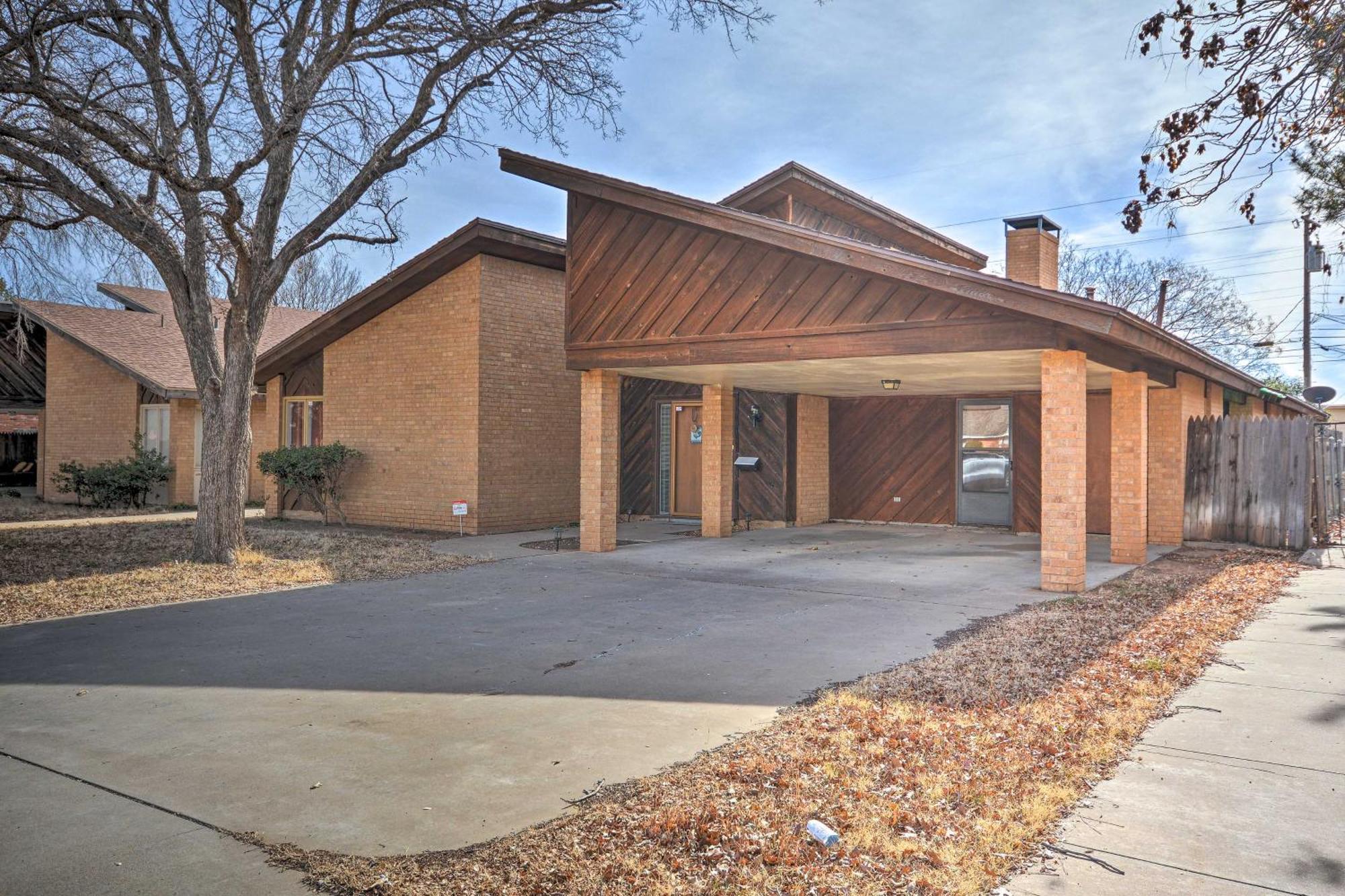 Lubbock Townhome With Grill Near Ttu And Downtown! Esterno foto